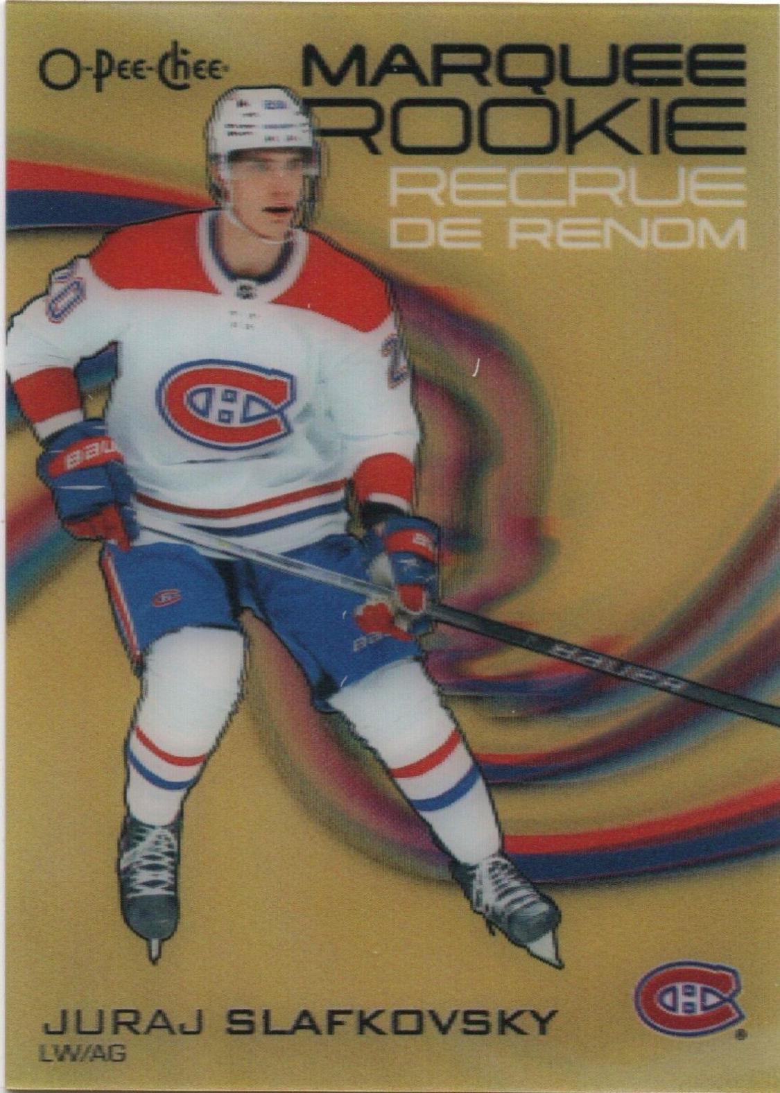 Juraj Slafkovsky #3D-JS Hockey Cards 2022 O Pee Chee 3D Marquee Rookies