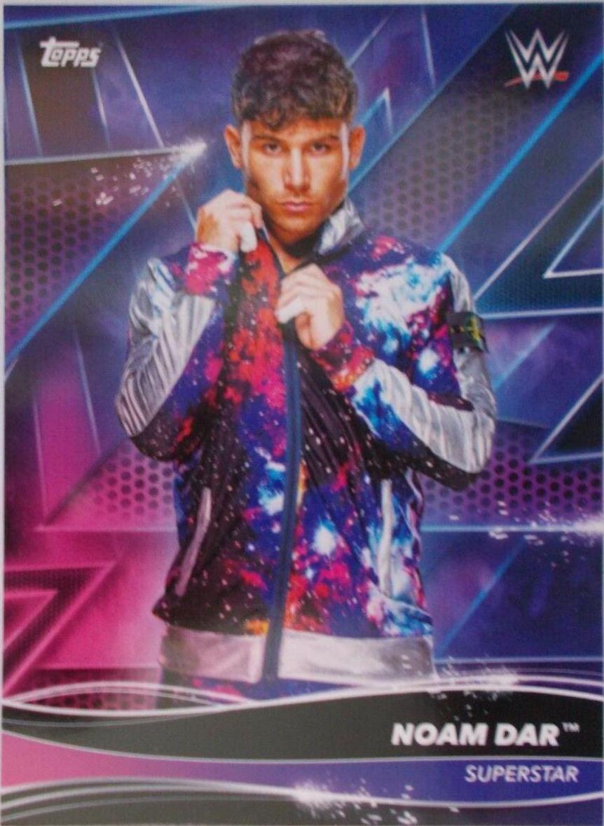 Noam Dar #90 Wrestling Cards 2021 Topps WWE Superstars