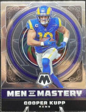 Cooper Kupp #MM-12 Football Cards 2022 Panini Mosaic Men of Mastery