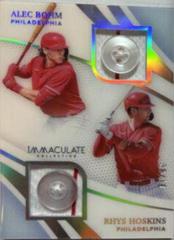 Alec Bohm [Patch Autograph Button] #105 Baseball Cards 2021 Panini Immaculate Collection Prices