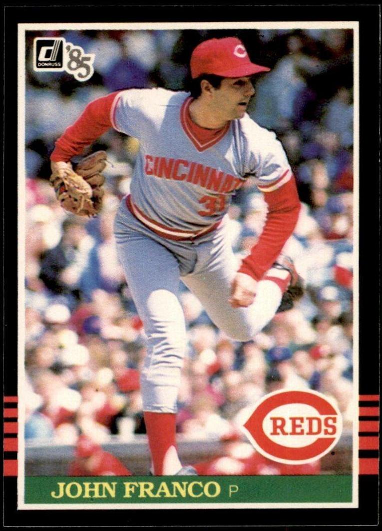 John Franco #164 Baseball Cards 1985 Donruss