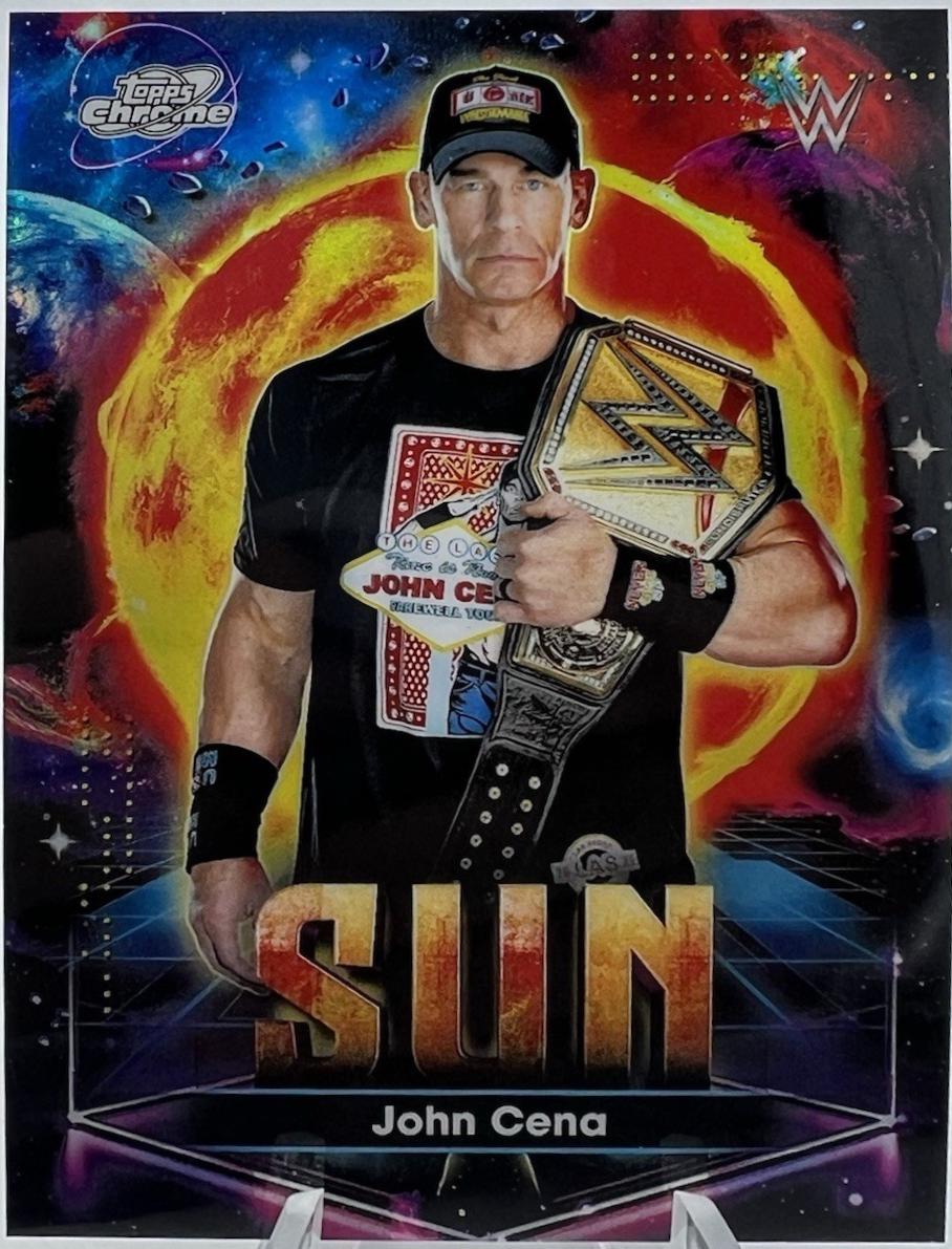 John Cena [Sun] #PP-9 Prices | 2026 Topps Cosmic Chrome WWE