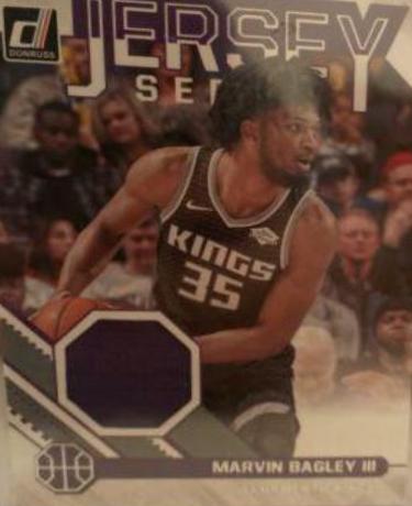 Marvin Bagley III #14 Basketball Cards 2020 Donruss Jersey Series