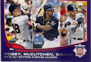 Buster Posey / Andrew McCutchen / Ryan Braun