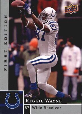 Reggie Wayne #65 Football Cards 2009 Upper Deck First Edition