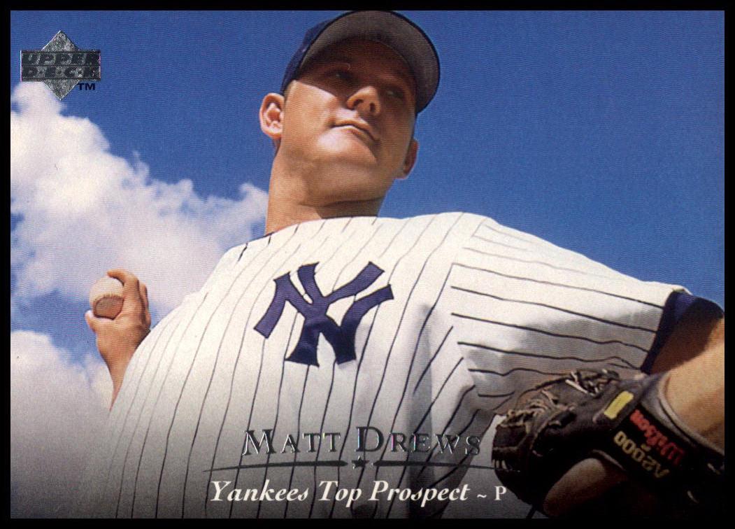 Matt Drews #54 Baseball Cards 1994 Upper Deck Top Prospects