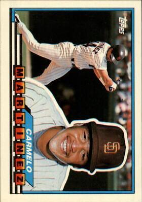 Carmelo Martinez #11 Baseball Cards 1989 Topps Big