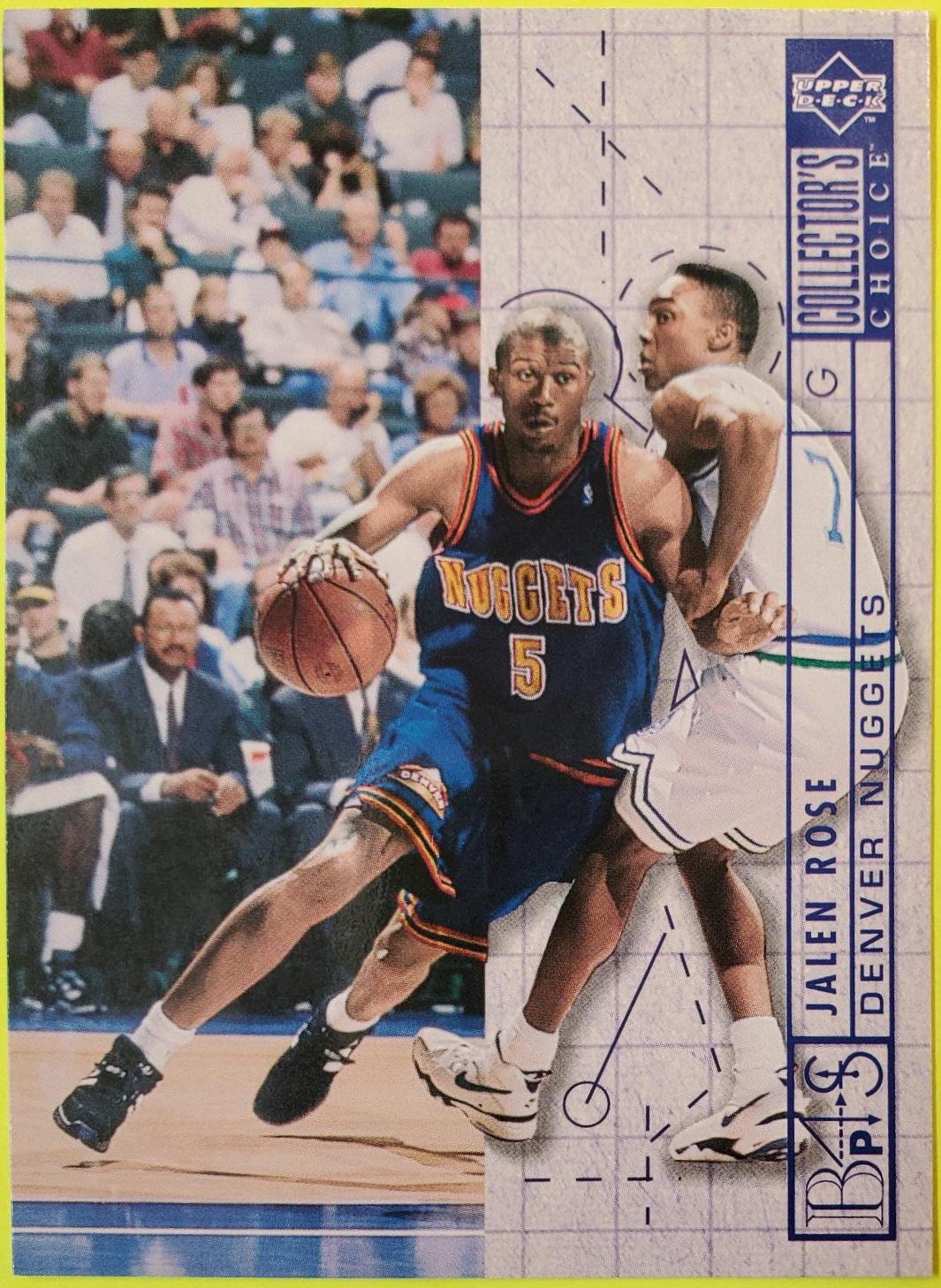 Jalen Rose #378 Basketball Cards 1994 Collector's Choice