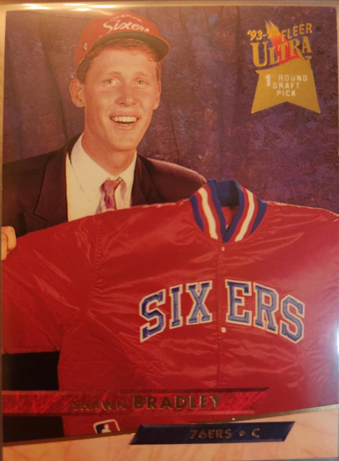 Shawn Bradley #139 Basketball Cards 1993 Ultra