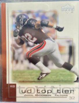 Jamal Anderson #6 Football Cards 2001 Upper Deck Top Tier