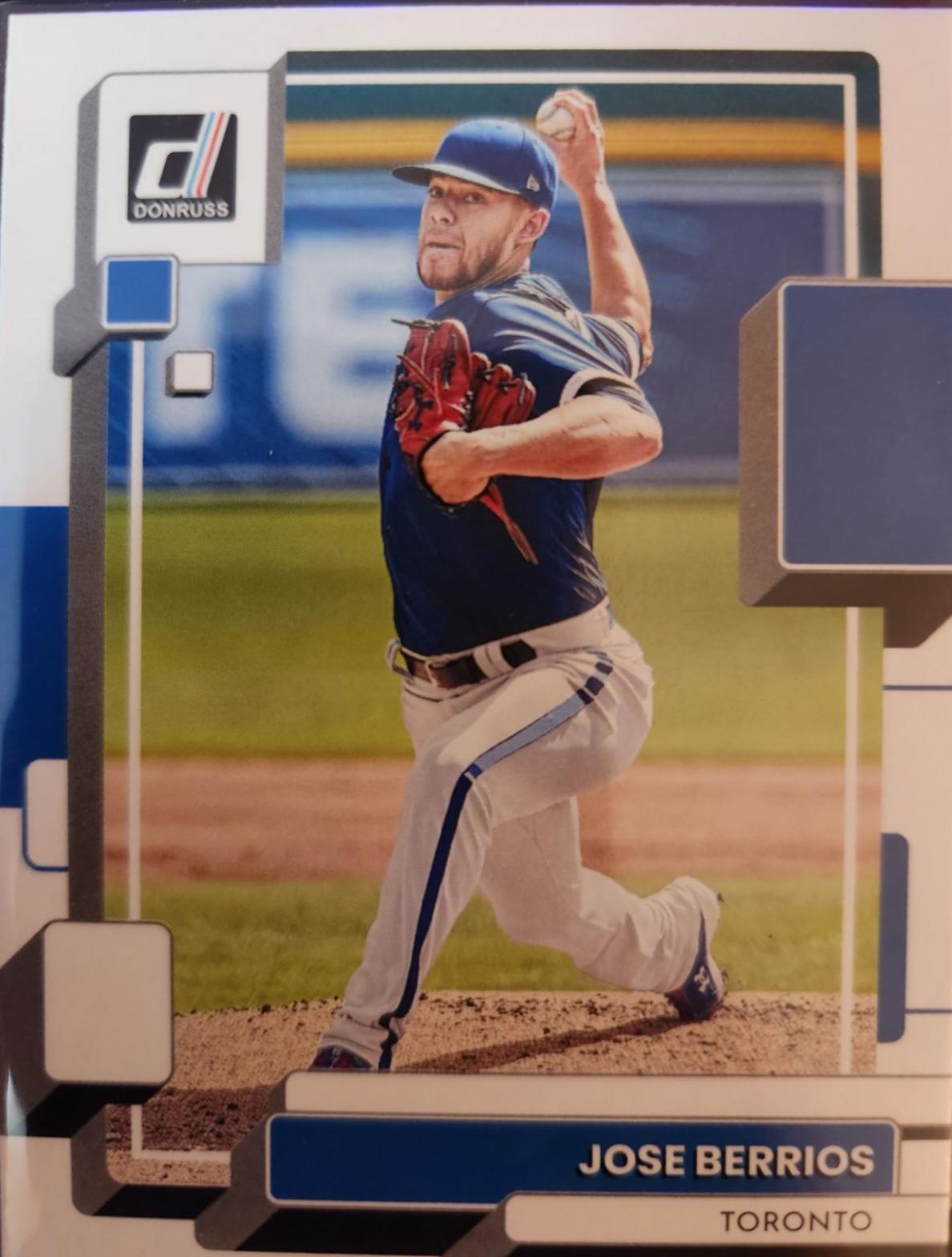 Jose Berrios #168 2022 Panini Donruss Baseball