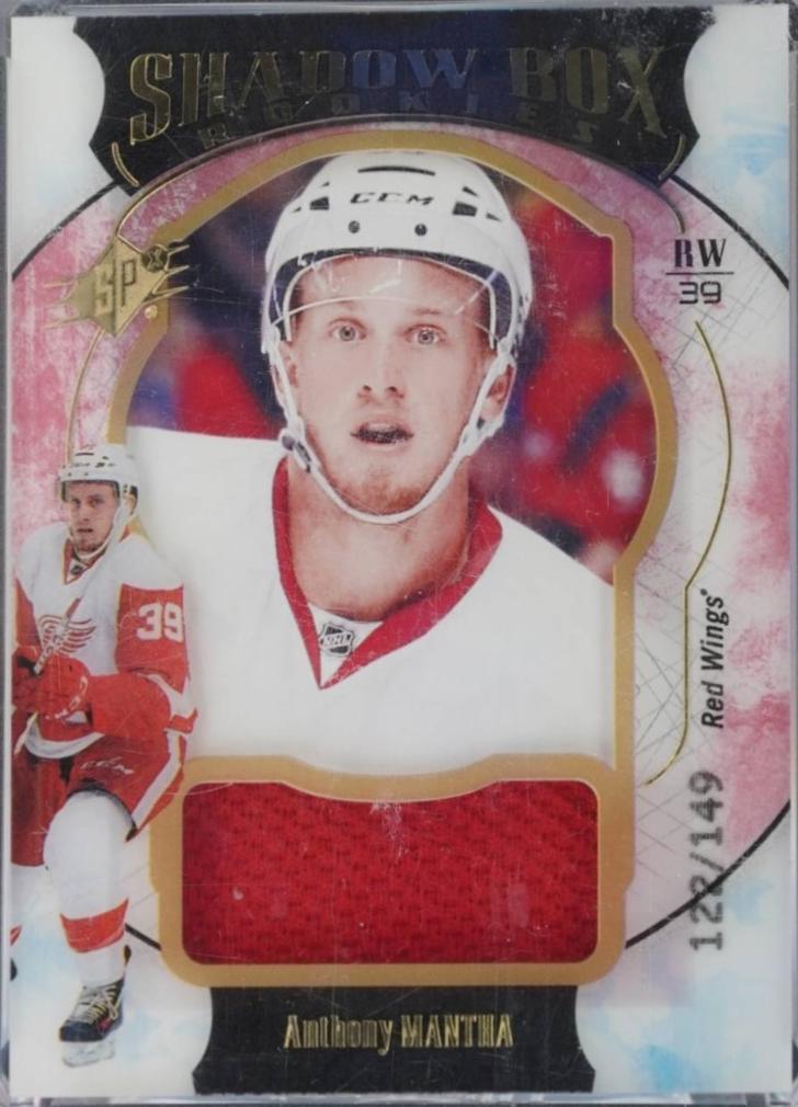 Anthony Mantha #53 2016 Spx Material Red Hockey