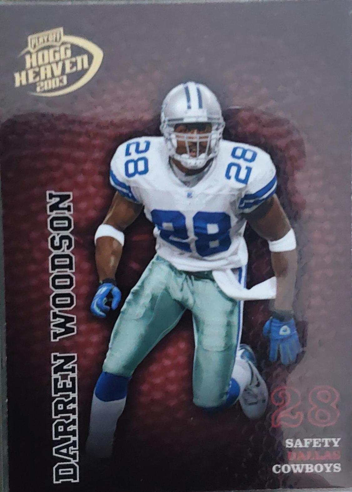 Darren Woodson #43 2003 Playoff Hogg Heaven Football