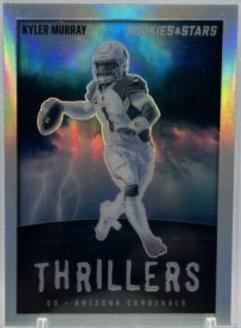 Kyler Murray #TH-1 Football Cards 2023 Panini Rookies & Stars Thrillers Silver