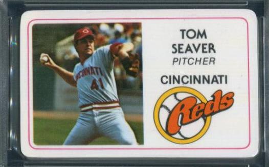 Tom Seaver Baseball Cards 1981 Perma Graphics Super Star Credit Card