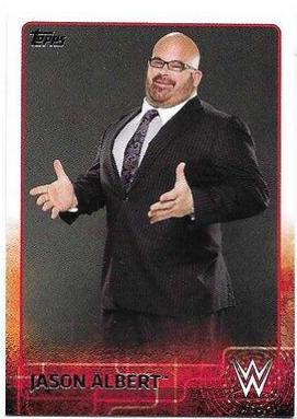 Jason Albert #37 Wrestling Cards 2015 Topps WWE