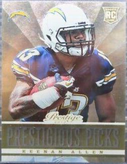 Keenan Allen #7 Football Cards 2013 Panini Prestige Prestigious Picks
