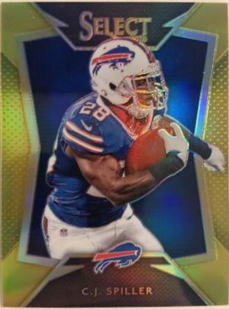 C.J. Spiller #15 Football Cards 2014 Panini Select