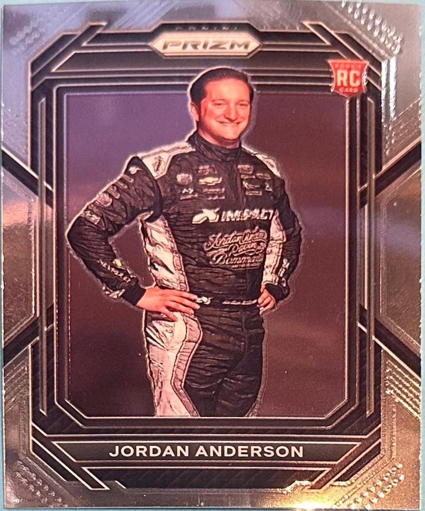 Jordan Anderson #8 Racing Cards 2023 Panini Prizm NASCAR