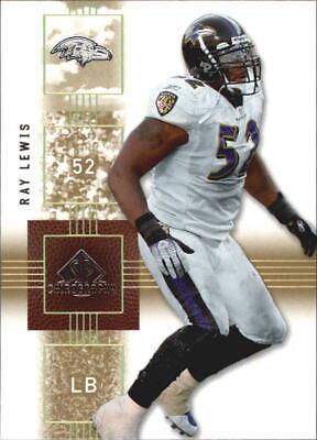 Ray Lewis #7 Football Cards 2007 SP Chirography