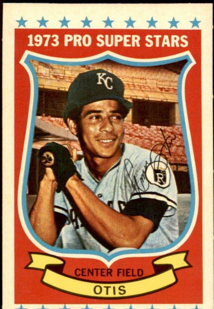 Amos Otis #1 Baseball Cards 1973 Kellogg's