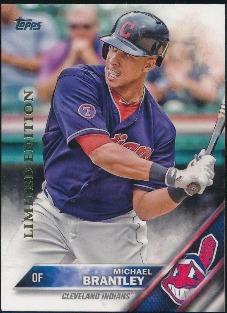 Michael Brantley #8 Baseball Cards 2016 Topps Limited Edition