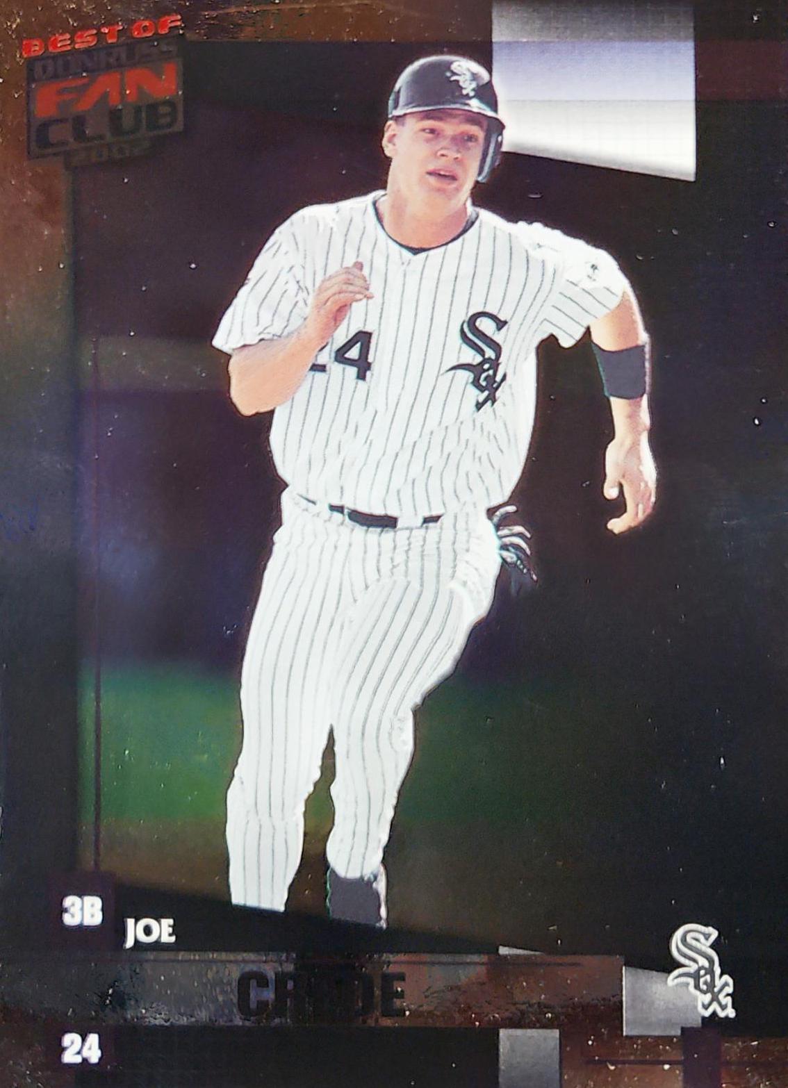 Joe Crede #107 Baseball Cards 2002 Donruss Best of Fan Club