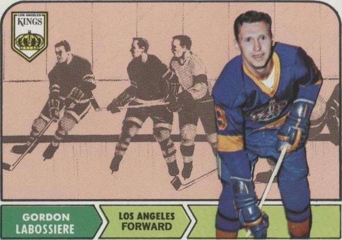 Gord Labossiere #38 Hockey Cards 1968 Topps