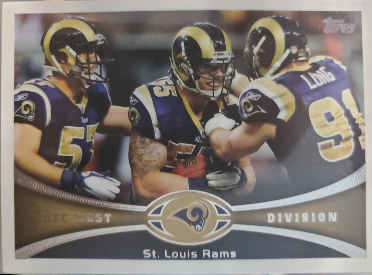St. Louis Rams #238 Football Cards 2012 Topps