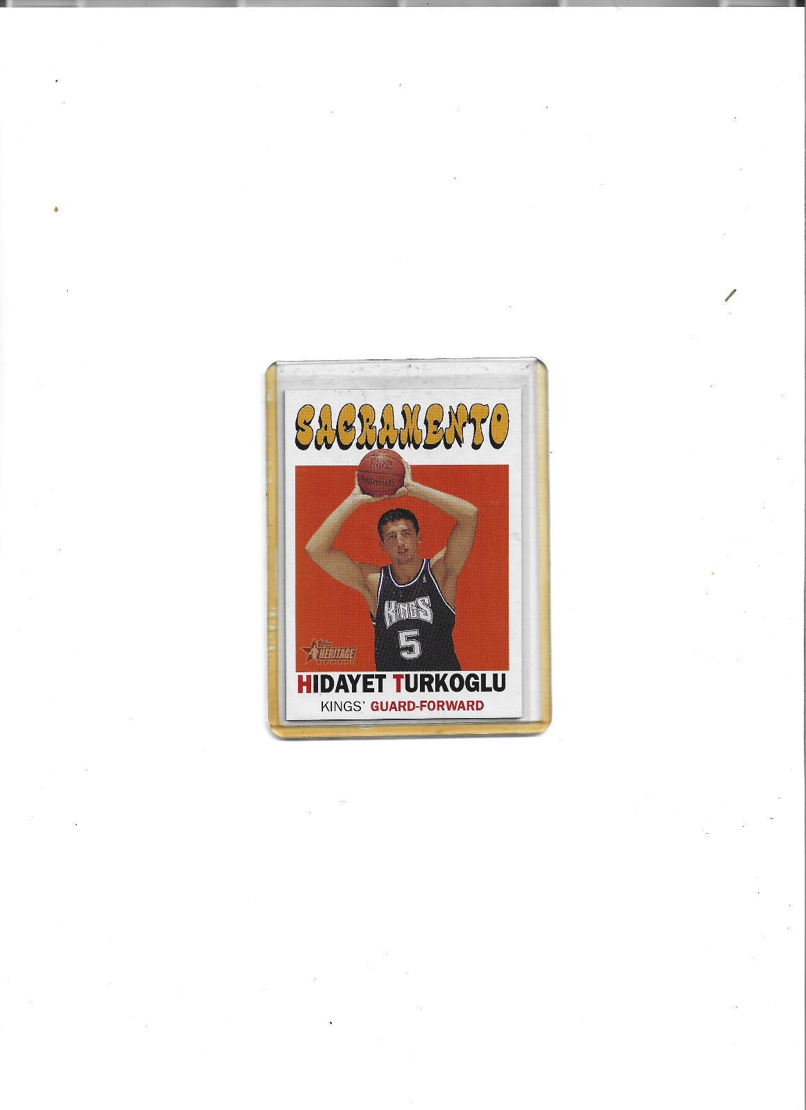 Hidayet Turkoglu #40 Basketball Cards 2000 Topps Heritage