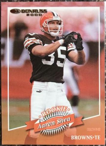 Aaron Shea #209 2000 Panini Donruss Football