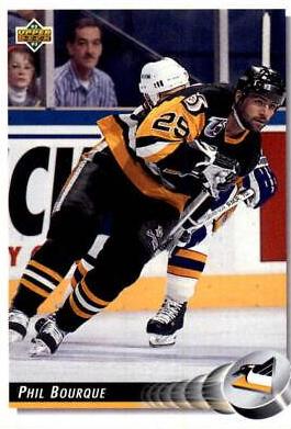 Phil Bourque #141 Hockey Cards 1992 Upper Deck