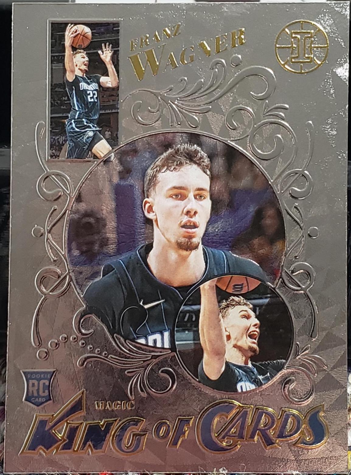 Franz Wagner #32 Basketball Cards 2021 Panini Illusions King of Cards