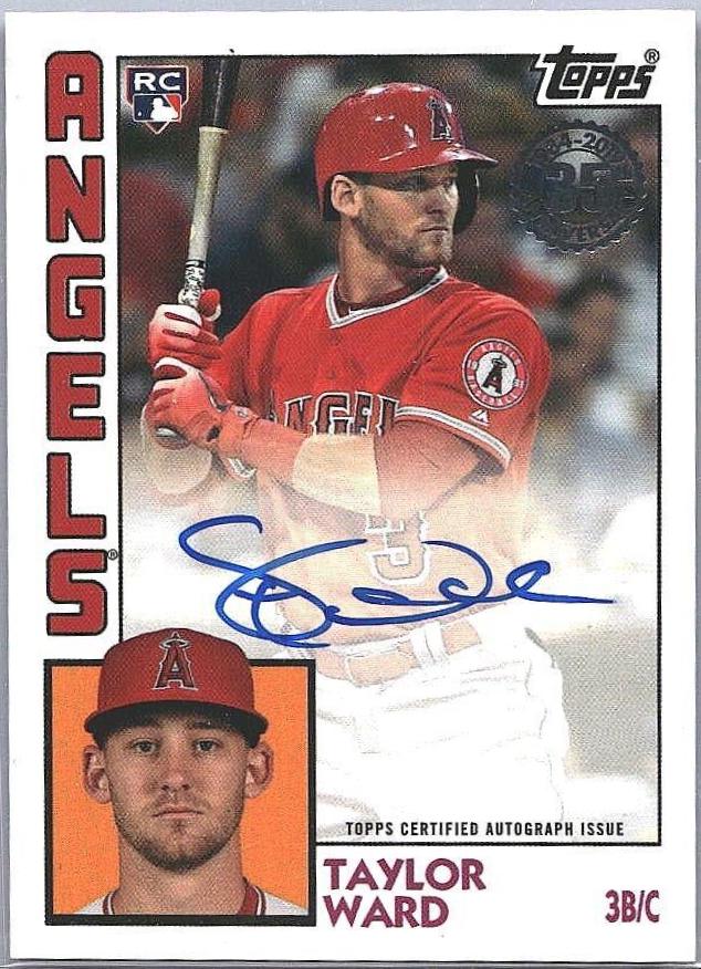 Taylor Ward #TW 2019 Topps 1984 Baseball Autographs