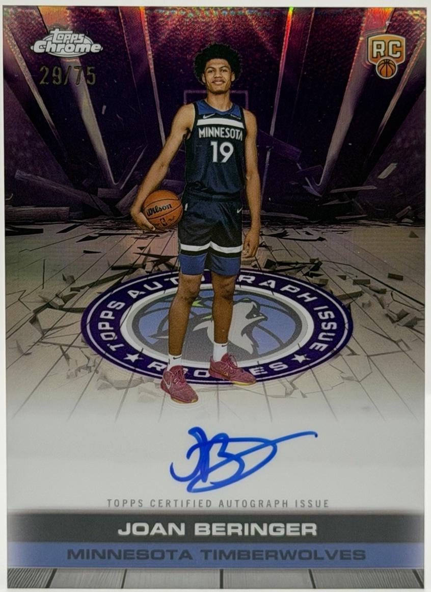 Joan Beringer [Refractor Purple] #TAIR-JB