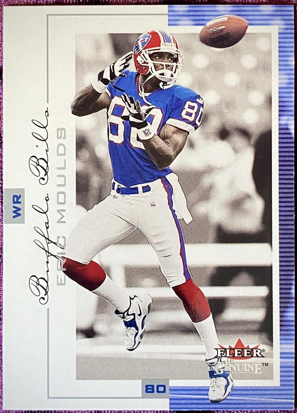 Eric Moulds #13 2001 Fleer Genuine Football