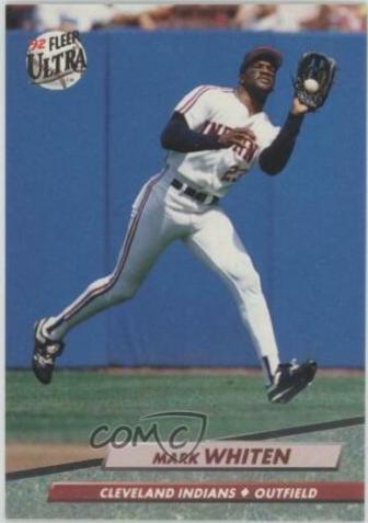 Mark Whiten #55 Baseball Cards 1992 Ultra