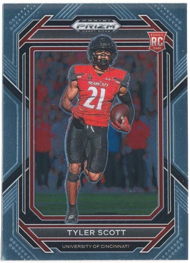 Tyler Scott #154 Football Cards 2023 Panini Prizm Draft Picks