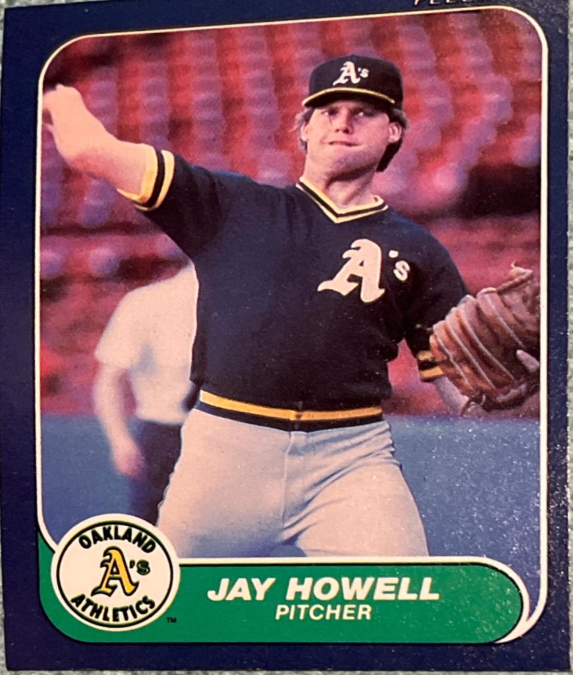 Jay Howell #421 Baseball Cards 1986 Fleer