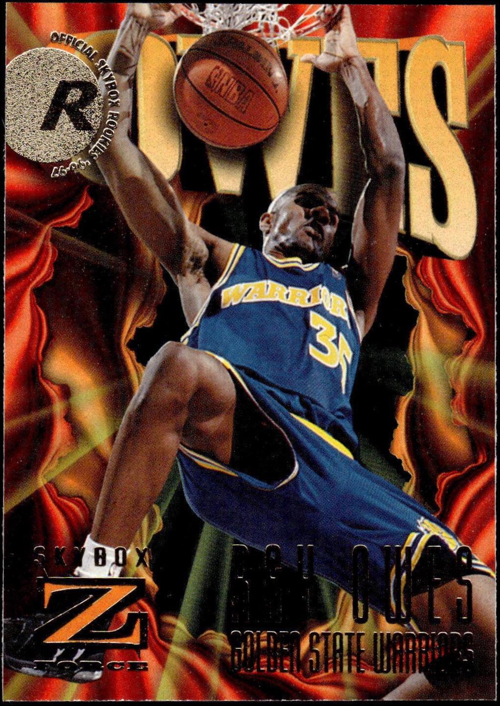 Ray Owes #160 Basketball Cards 1996 Skybox Z Force
