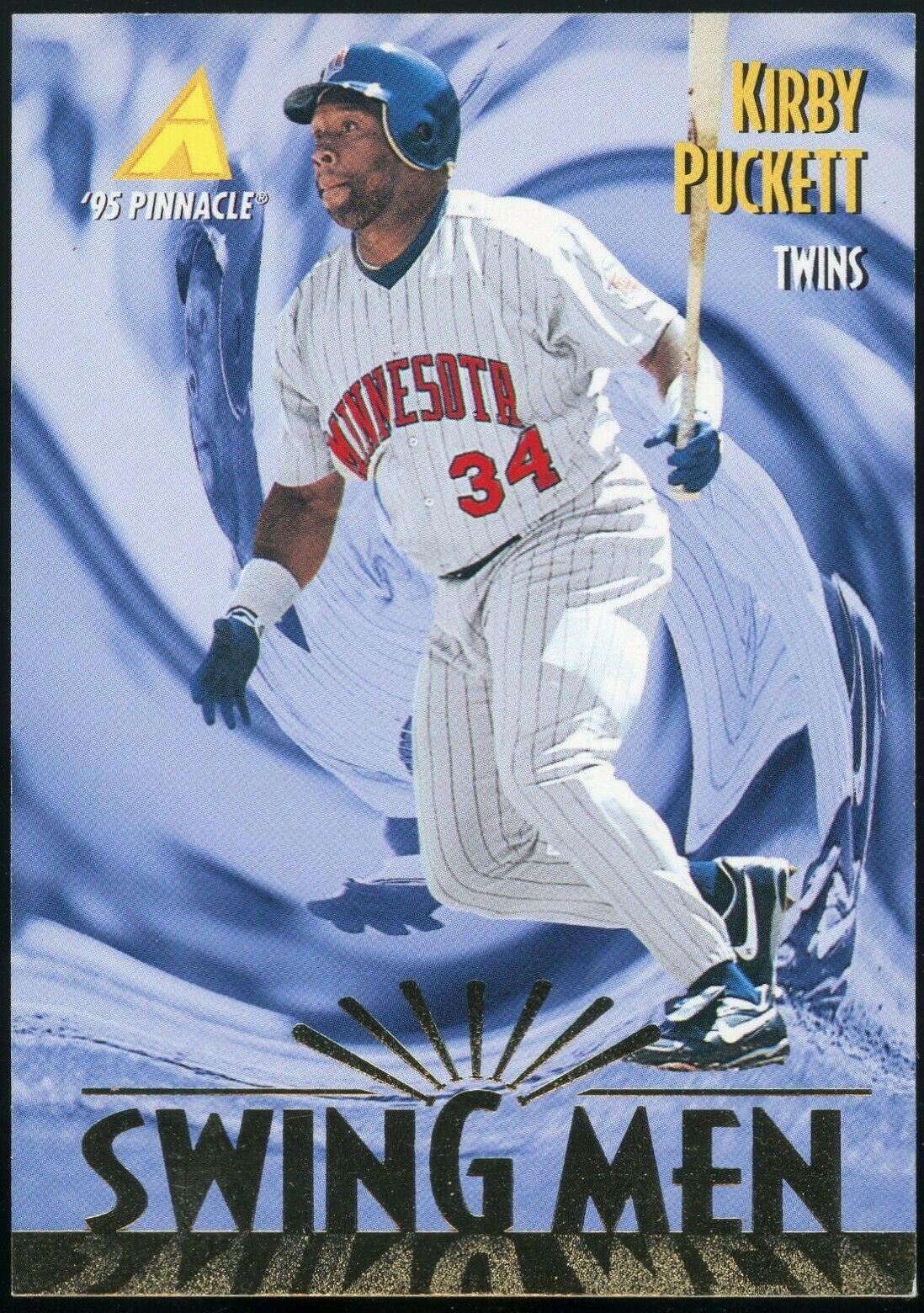 Kirby Puckett #296 Baseball Cards 1995 Pinnacle
