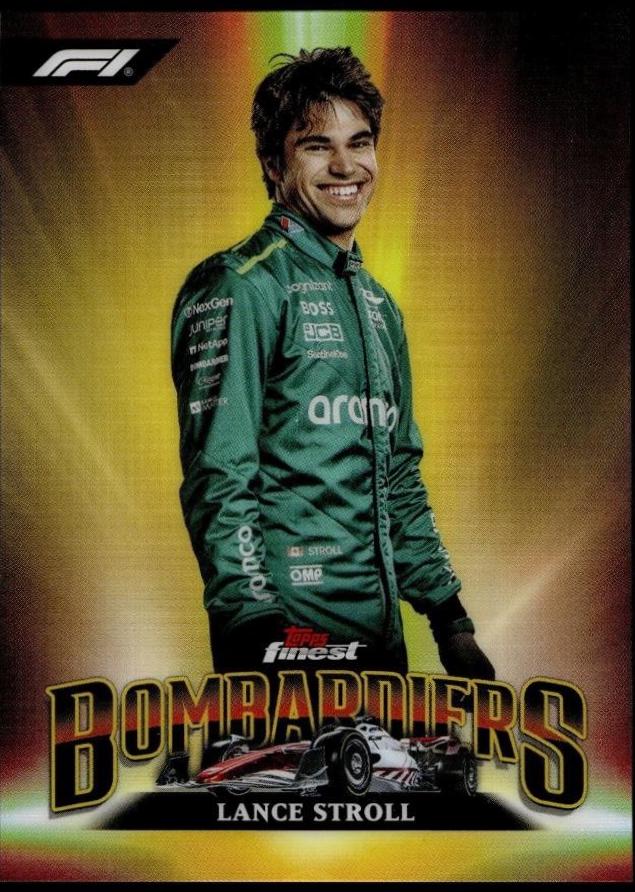 Lance Stroll #BB-12 Racing Cards 2024 Topps Finest Formula 1 Bombardiers