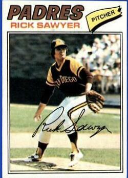 Rick Sawyer #268 Baseball Cards 1977 Topps