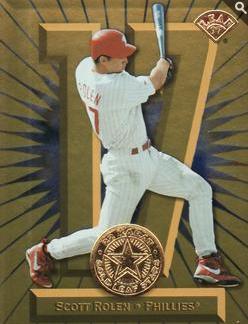 Scott Rolen #29 Baseball Cards 1997 Leaf 22kt Gold Stars