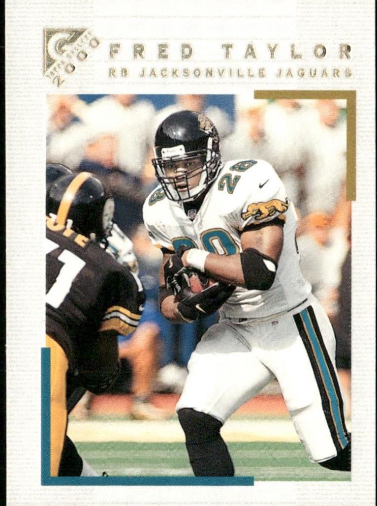 Fred Taylor #80 2000 Topps Gallery Football
