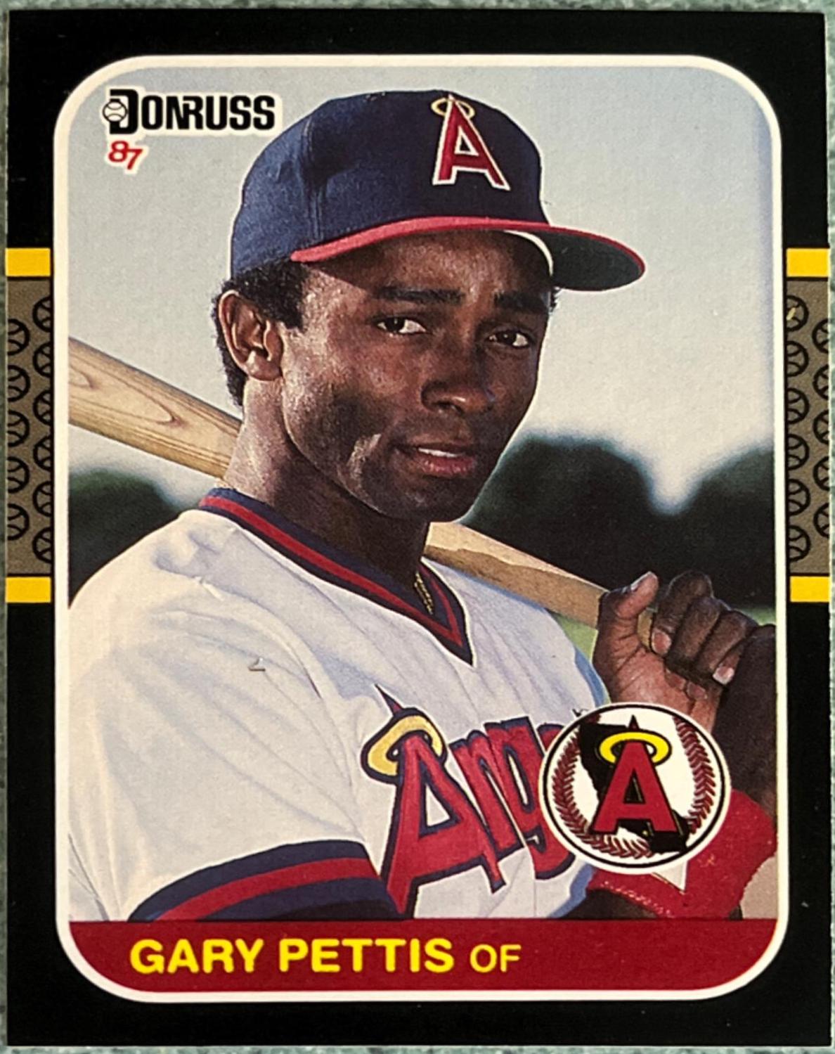 Gary Pettis #160 Baseball Cards 1987 Donruss