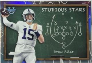Drew Allar #SS-8 Football Cards 2023 Bowman's Best University Studious Stars