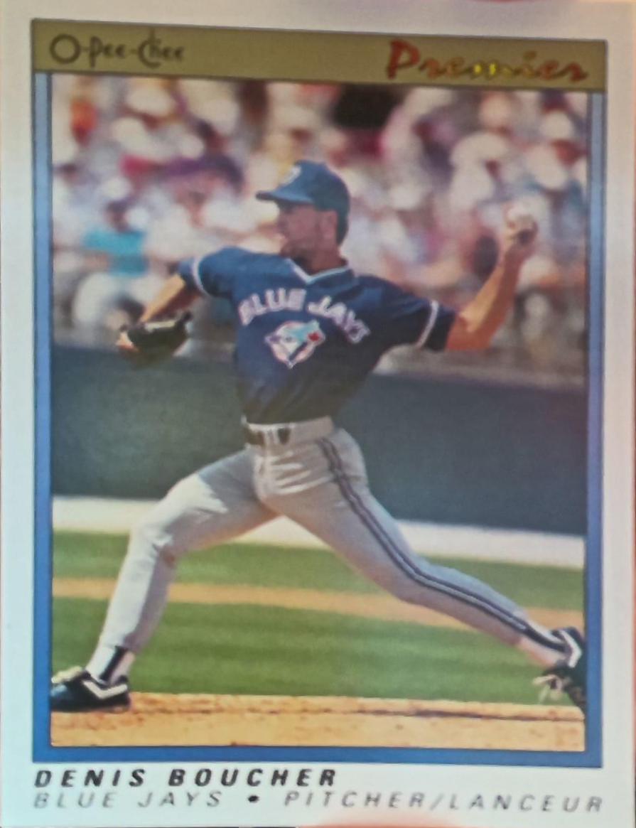 Dennis Boucher #13 Baseball Cards 1991 O Pee Chee Premier