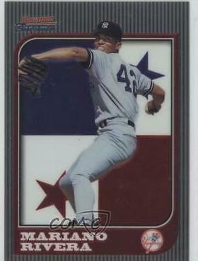 Mariano Rivera #23 Baseball Cards 1997 Bowman Chrome International