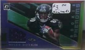 Miles Boykin #RP30 Football Cards 2019 Donruss Optic Rookie Phenoms